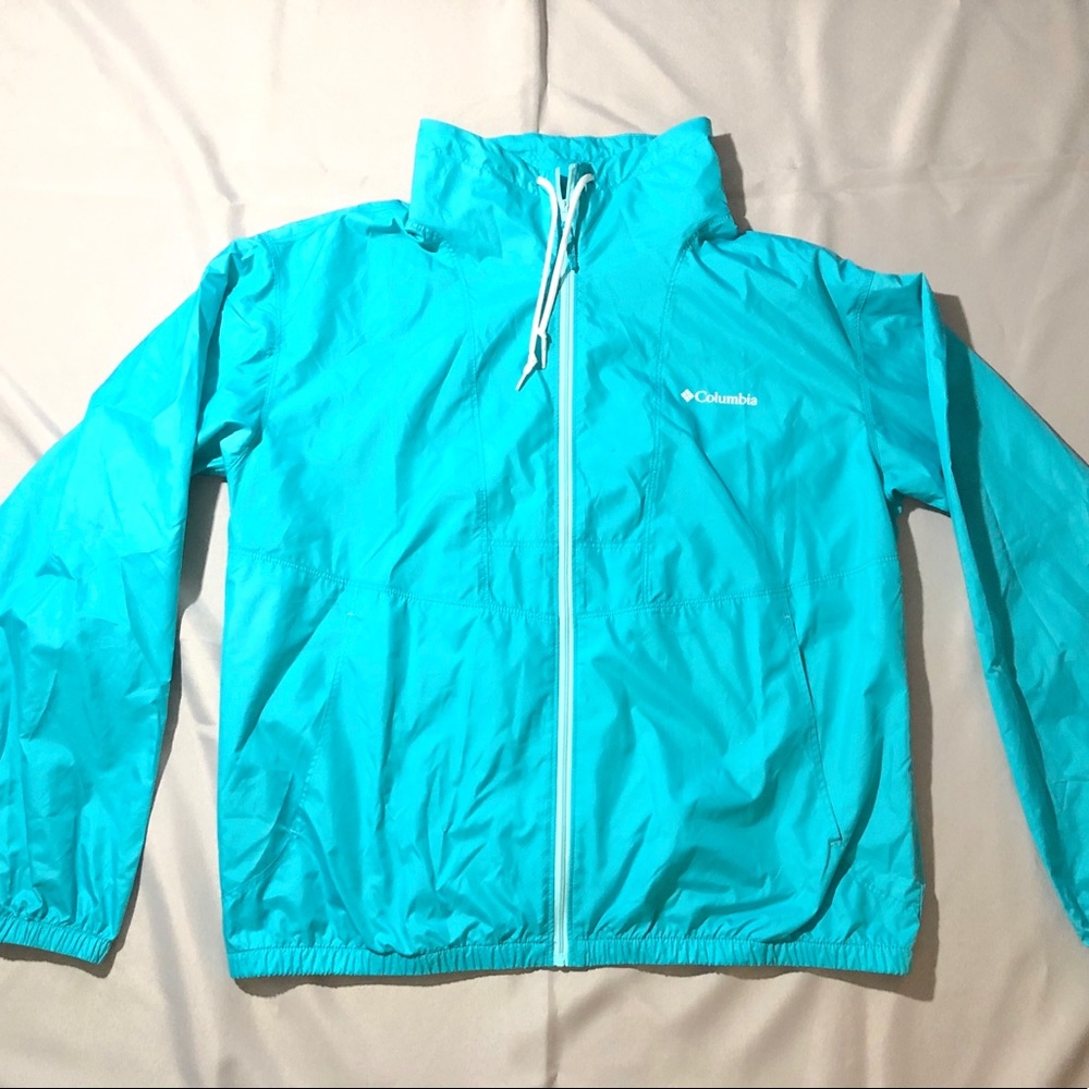 Light blue Columbia Jacket